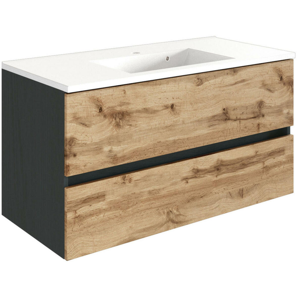 Bild 1 von Held WASCHTISCHKOMBI Grau, Eiche Wotan