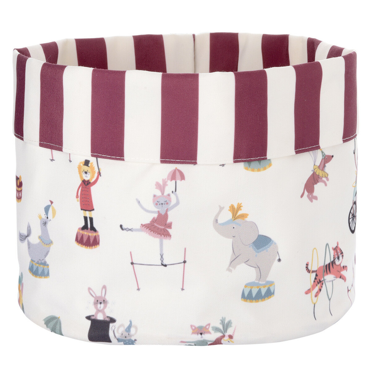 Bild 1 von Großer Aufbewahrungskorb mit Zirkus-Motiv