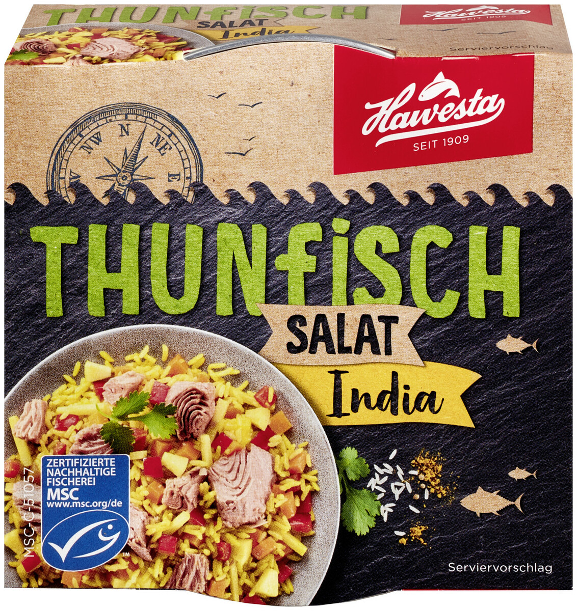 Bild 1 von Hawesta Thunfischsalat India 160G