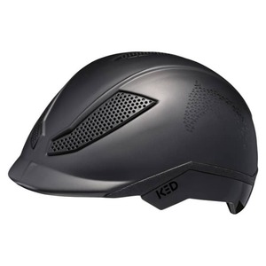 KED - Fahrradhelm - Pina M - black script/matt