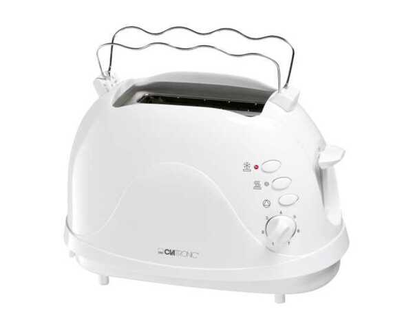 Bild 1 von Clatronic Toaster 700W, weiß, Defrost function