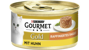 Purina GOURMET Katzennassfutter Gold Raffiniertes Ragout mit Huhn