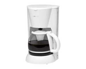 Clatronic Kaffeeautomat KA 3473 für 12–14 Tassen weiß 900 W
