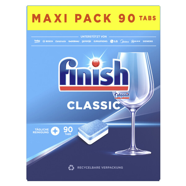 Bild 1 von Finish Classic Regular Maxi Pack 90 Tabs