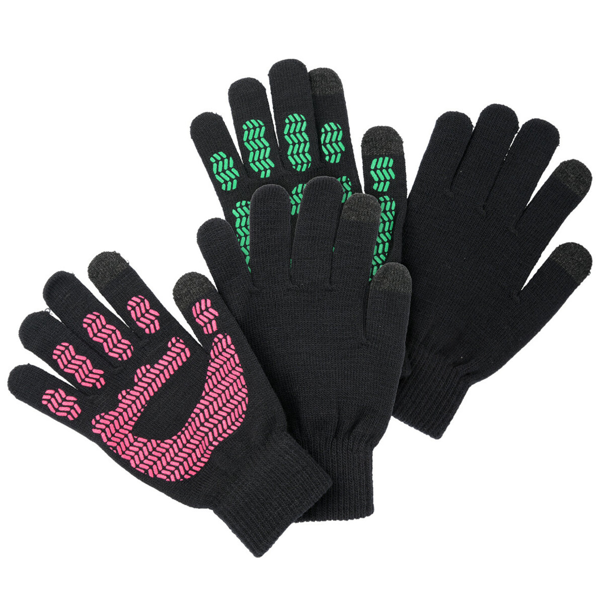 Bild 1 von 2 Paar Damen Handschuhe mit Zierschleife