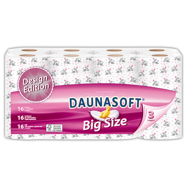 Bild 1 von Daunasoft Toilettenpapier Big Size