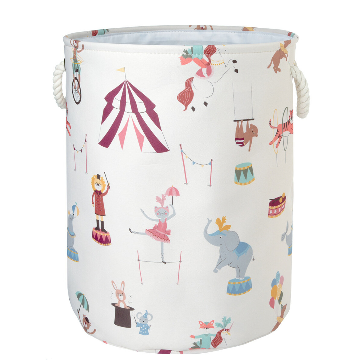 Bild 1 von Großer Aufbewahrungskorb mit Zirkus-Motiven