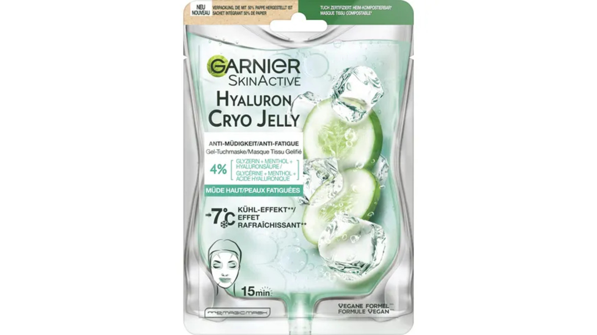 Bild 1 von Garnier Skin Active Hyaluron Cryo Jelly Tuchmaske