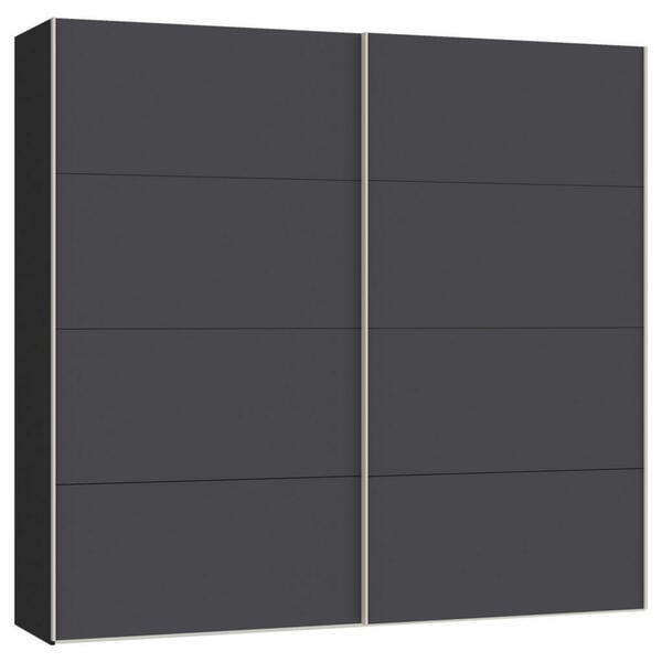 Bild 1 von Carryhome SCHWEBETÜRENSCHRANK Anthrazit, Schwarz