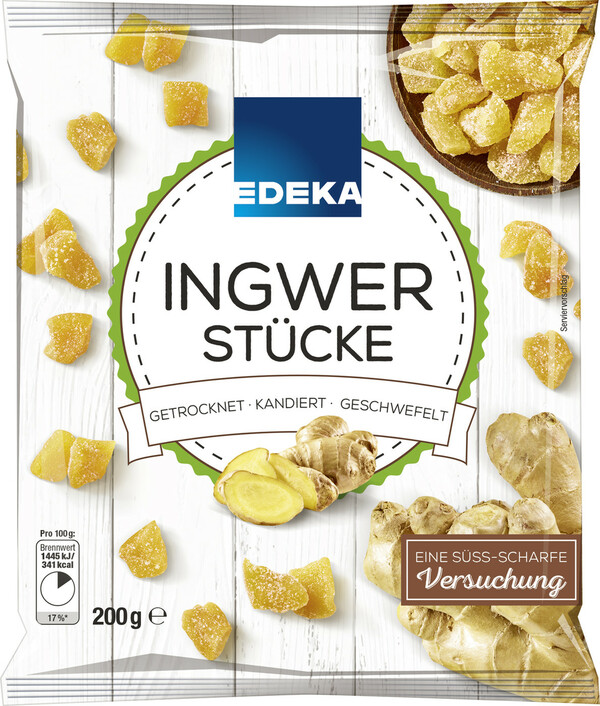 Bild 1 von EDEKA Ingwerstücke 200G