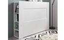 Bild 3 von Stauraumbett Jaris, weiß, 140 x 200 cm, mit Regalelement und Bettschubkasten