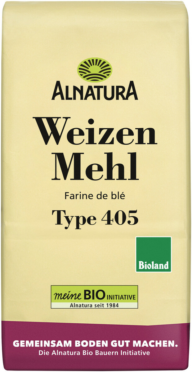 Bild 1 von Alnatura Bio Weizenmehl Type 405 1KG