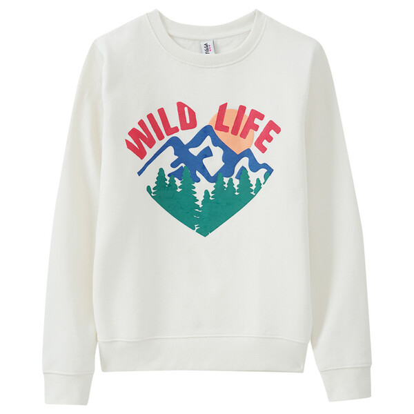 Bild 1 von Mädchen Sweatshirt mit Wald-Print