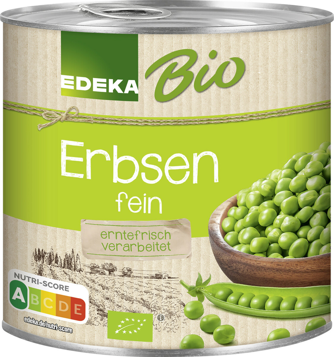 Bild 1 von EDEKA Bio Erbsen fein 400G