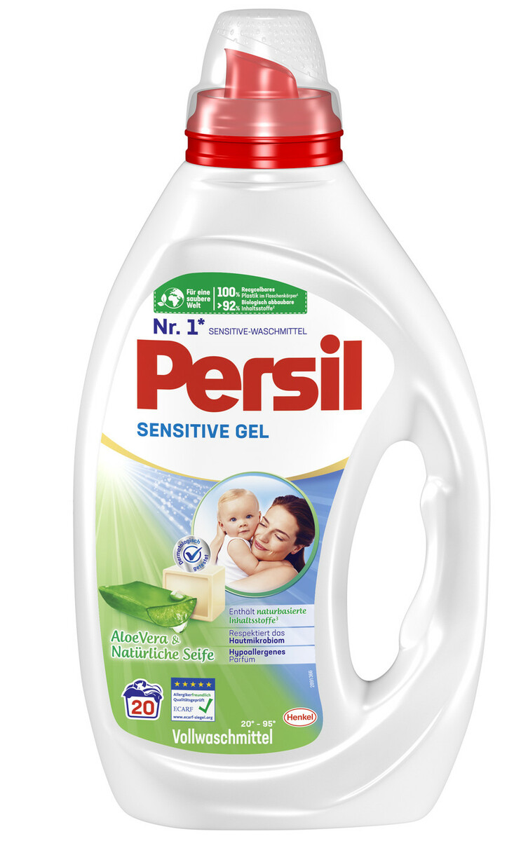 Bild 1 von Persil Sensitive Gel 900ML 20WL