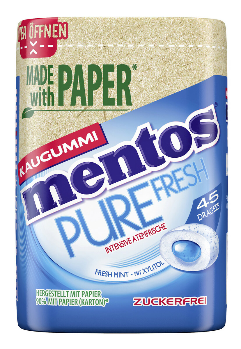 Bild 1 von Mentos Pure Fresh Mint 90G