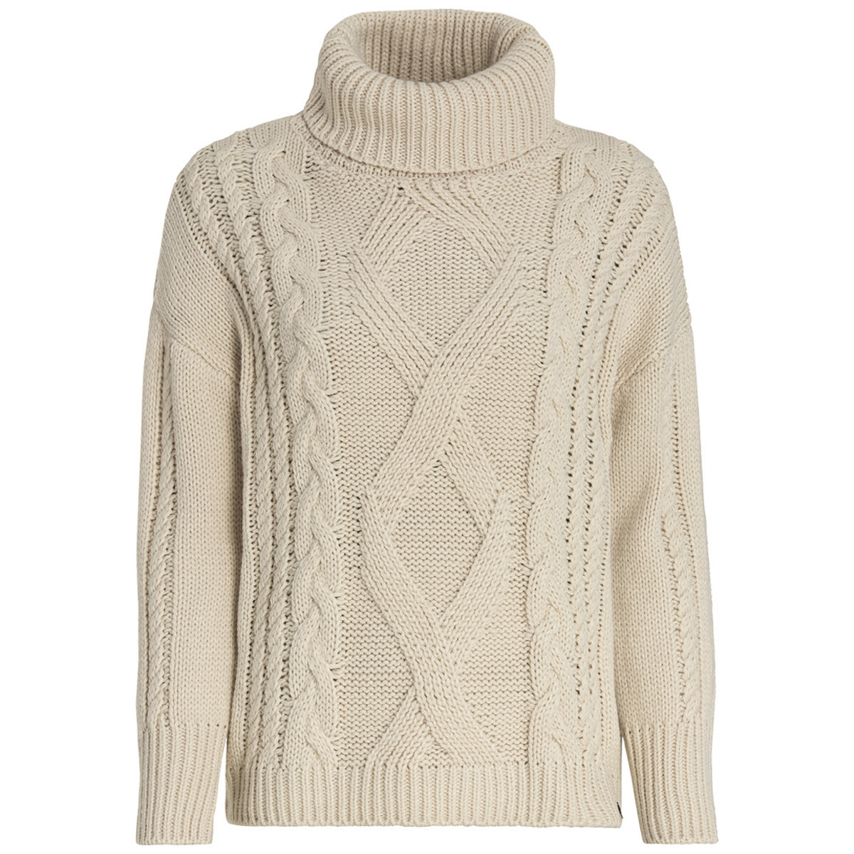 Bild 1 von Damen Strickpullover mit Zopfmuster