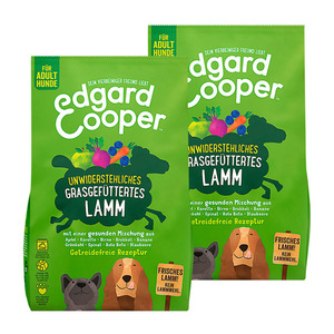Edgard & Cooper Unwiderstehliches Grasgefüttertes Lamm Adult 2x12 kg