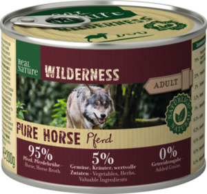 REAL NATURE WILDERNESS Adult Pure Horse Pferd 12x200 g