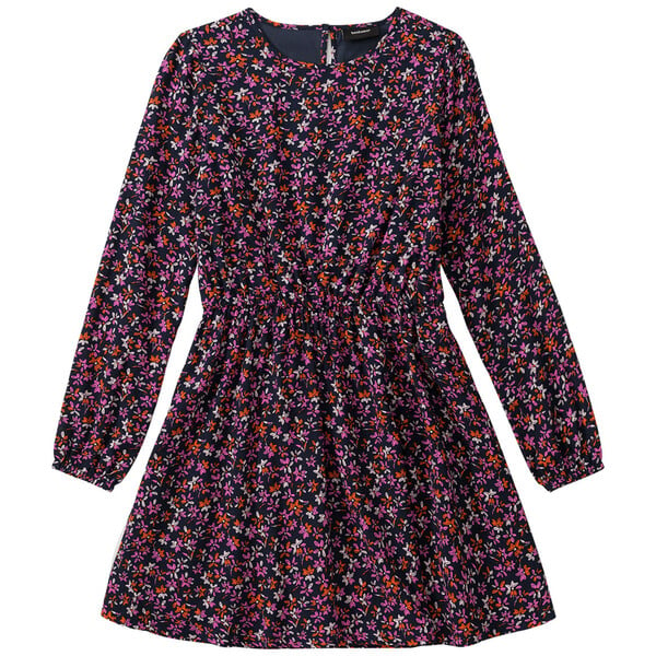 Bild 1 von Mädchen Kleid mit Blumen-Allover