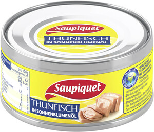 Saupiquet Thunfisch in Sonnenblumenöl 185G