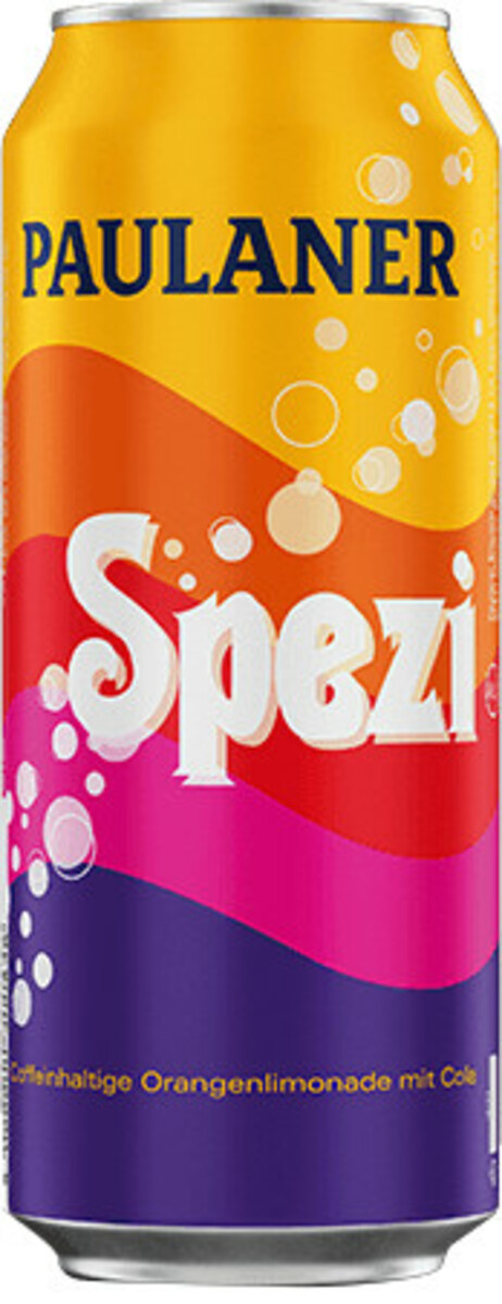 Bild 1 von Paulaner Spezi 0,5L in der Dose
