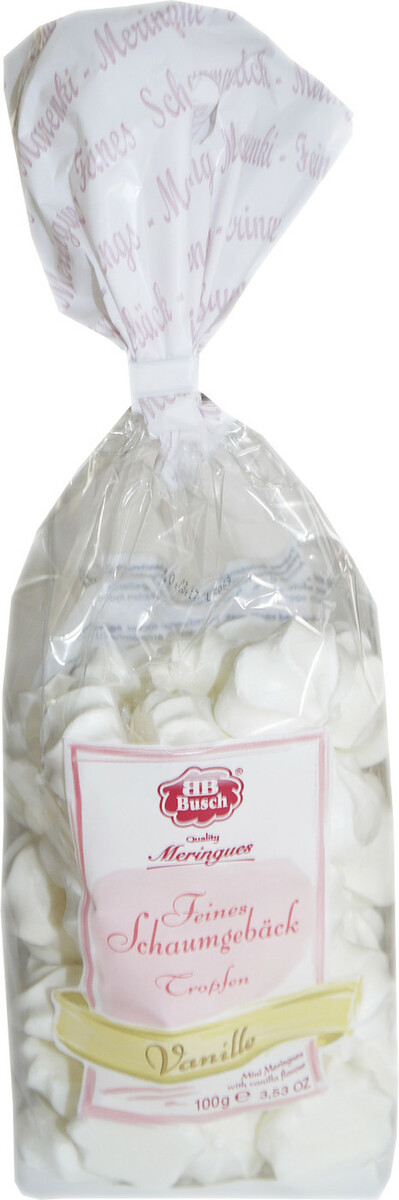Bild 1 von Busch Feines Schaumgebäck Vanille 100G