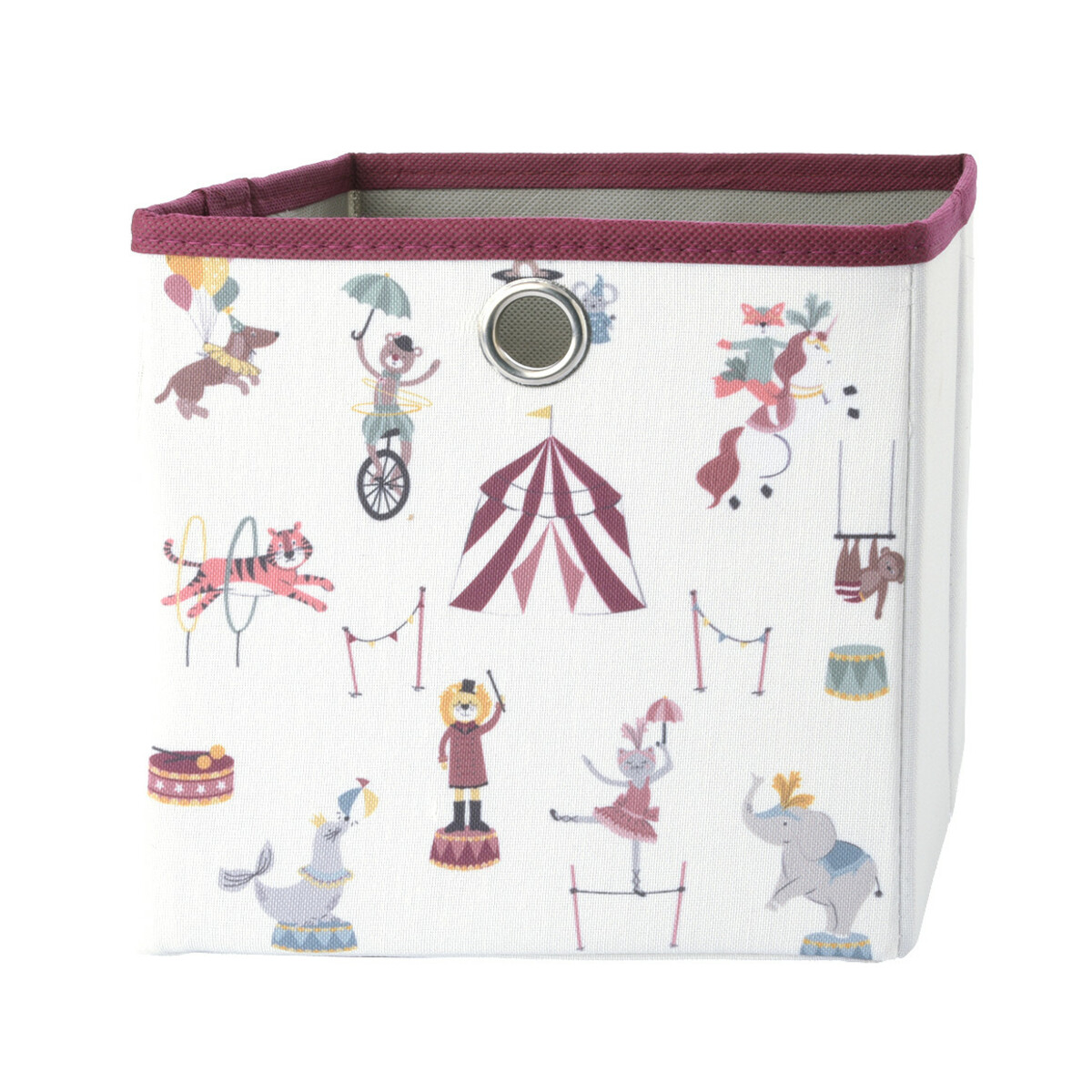Bild 1 von Kleine Aufbewahrungsbox mit Zirkus-Motiv