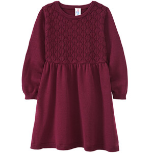 Mädchen Strickkleid mit Struktur