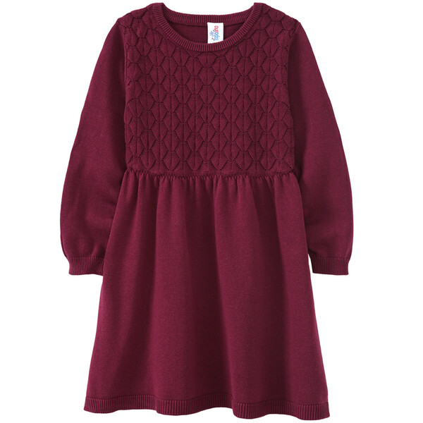 Bild 1 von Mädchen Strickkleid mit Struktur