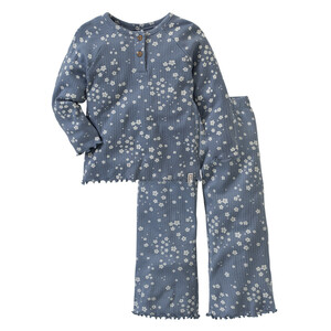 Baby Schlafanzug mit Blumen-Allover