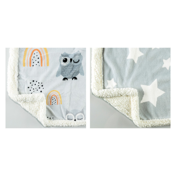 Bild 2 von Dreamtex-Junior Kinder-Coral-Sherpa-Kuscheldecke