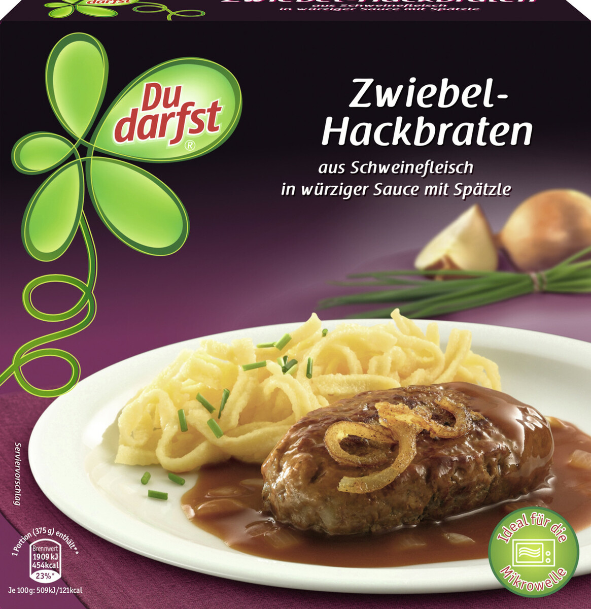 Bild 1 von Du darfst Zwiebel-Hackbraten 375G