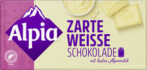 Alpia Zarte Weisse Schokolade 100G