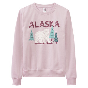 Mädchen Sweatshirt mit Bären-Print