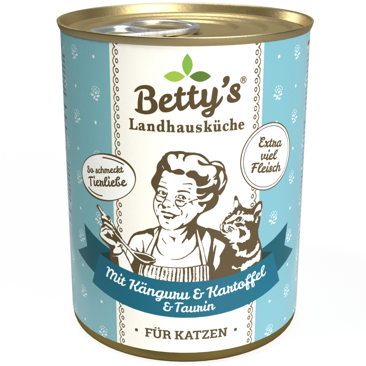 Bild 1 von Betty's Landhausküche mit Känguru & Kartoffel 6 x 400g für Katze