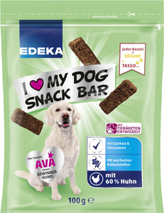 EDEKA I Love My Dog Snack Bar 100G