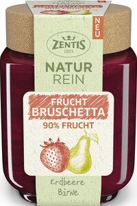 Zentis Naturrein 90% Frucht Bruschetta Erdbeere-Birne 200G