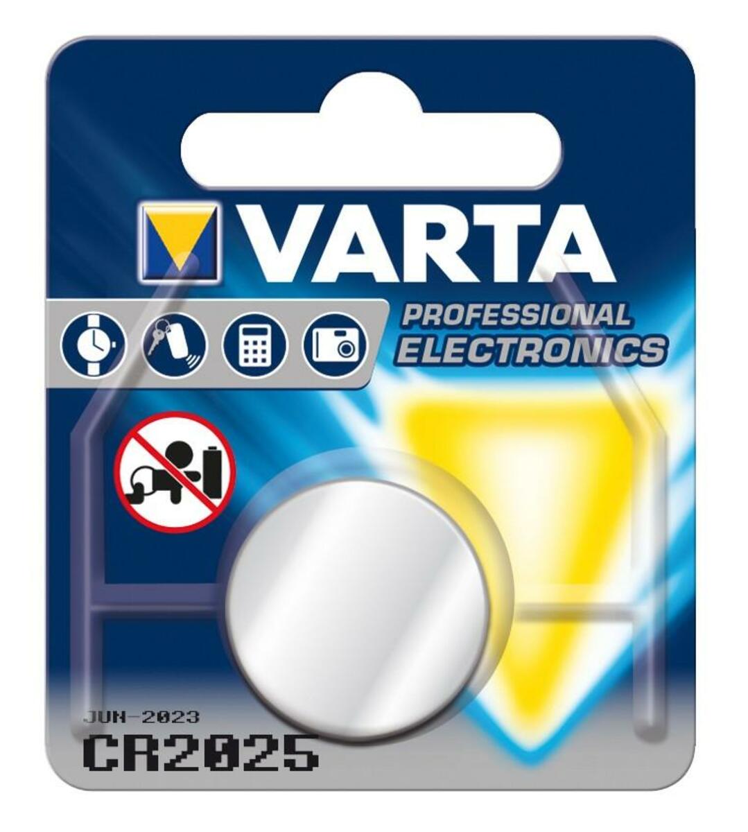 Bild 1 von VARTA Knopfzelle CR2025