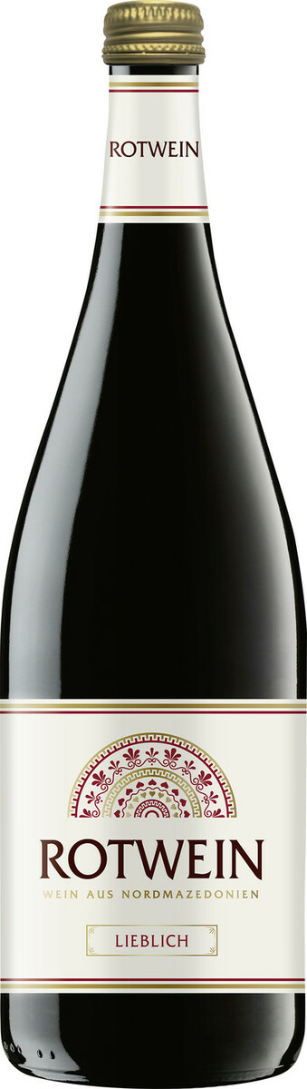 Bild 1 von Rheinberg Kellerei Nordmazedonischer Rotwein lieblich 1L