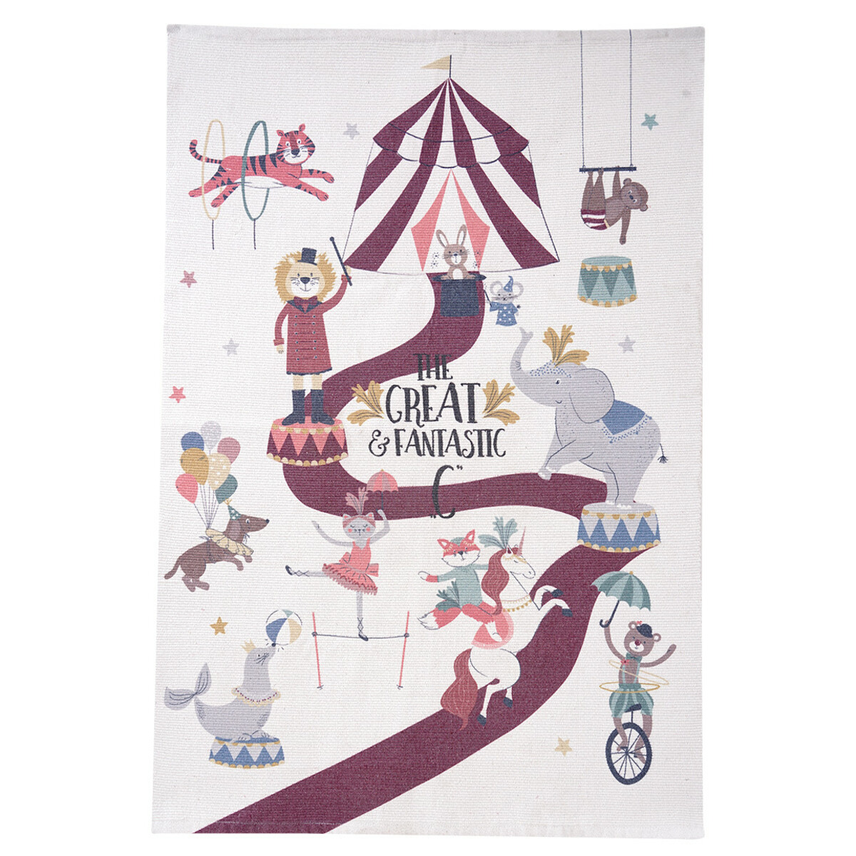 Bild 1 von Teppich mit Zirkus-Motiv