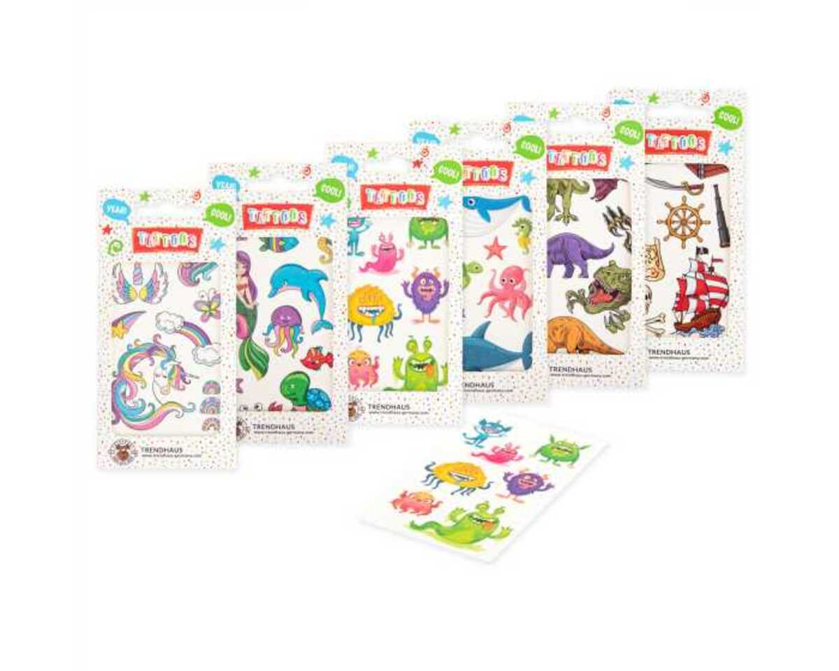 Bild 1 von Kinder-Tattoos 1 Bogen