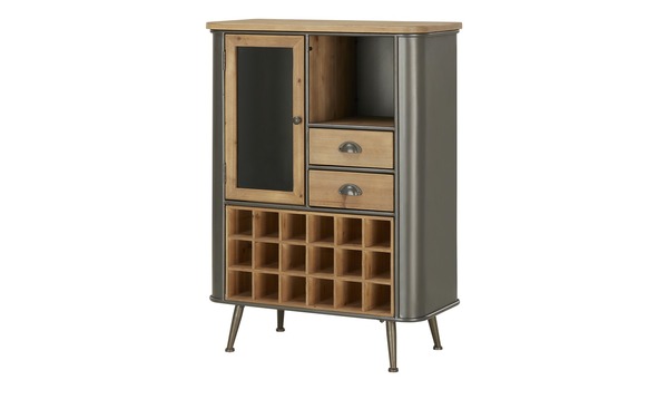 Bild 1 von Highboard holzfarben Maße (cm): B: 80 H: 108 T: 40 Kommoden & Sideboards