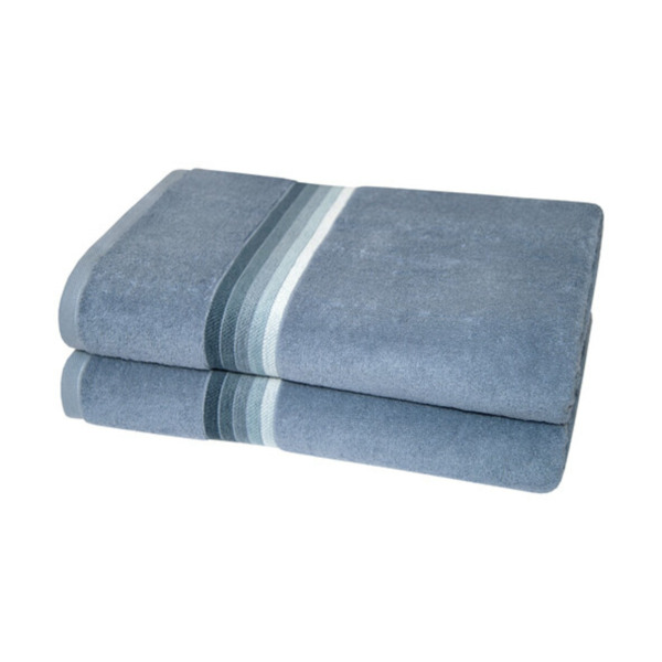 Bild 1 von Duschtuch, 2 x 1er Pack, blau