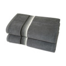Bild 1 von Badetuch, 2 x 1er Pack, anthrazit