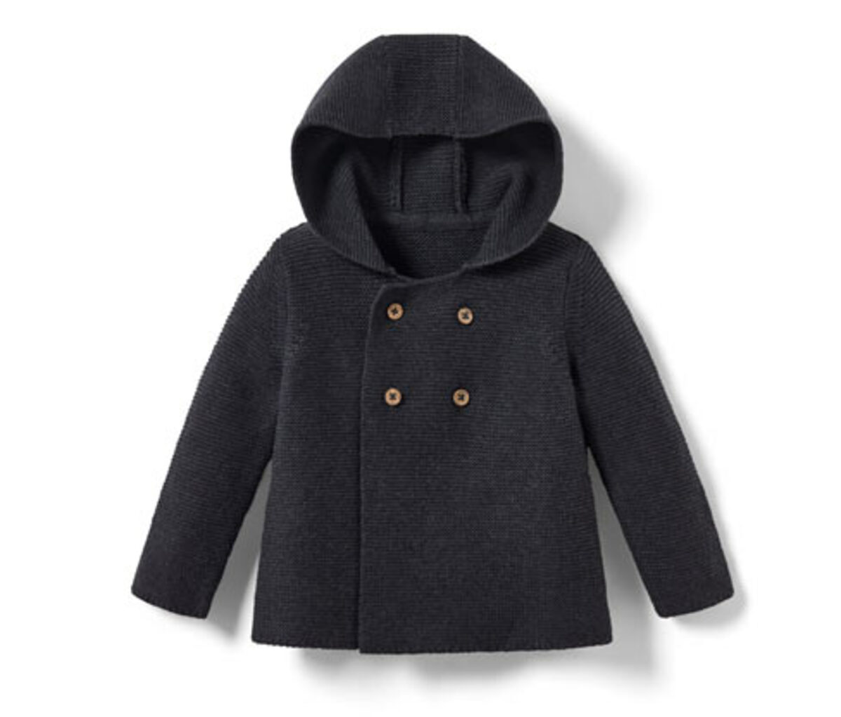 Bild 1 von Baby-Strickjacke, dunkelgrau meliert