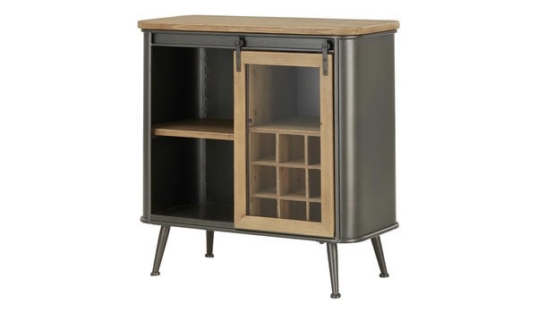 Bild 1 von Kommode schwarz Maße (cm): B: 80 H: 79 T: 38 Kommoden & Sideboards