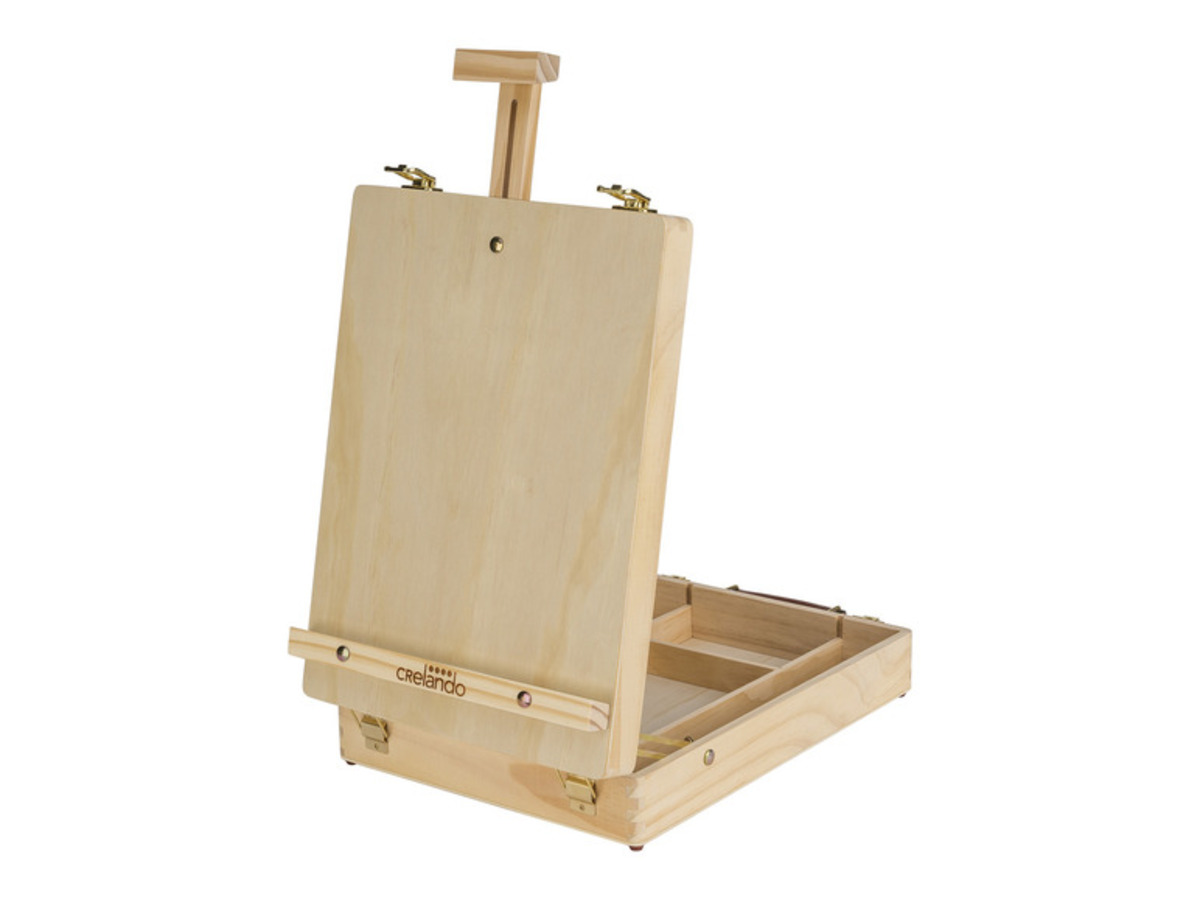 Bild 1 von crelando® Koffer-Tischstaffelei, höhenverstellbar