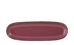 Servierplatte 36 x 11 cm  Siena lila/violett Steinzeug/Steingut Maße (cm): B: 11 Küchenzubehör - Sconto
