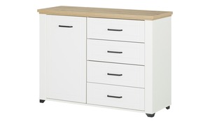 Kommode weiß Maße (cm): B: 118 H: 85,5 T: 41 Kommoden & Sideboards